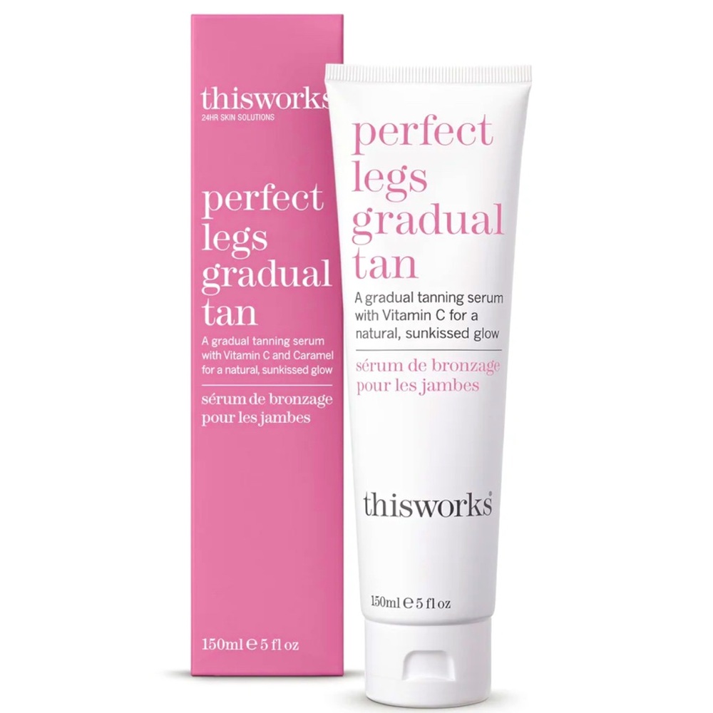This Works Perfect Legs Gradual Tan Serum With Caramel, DHA & Vitamin C 🌞 NIB